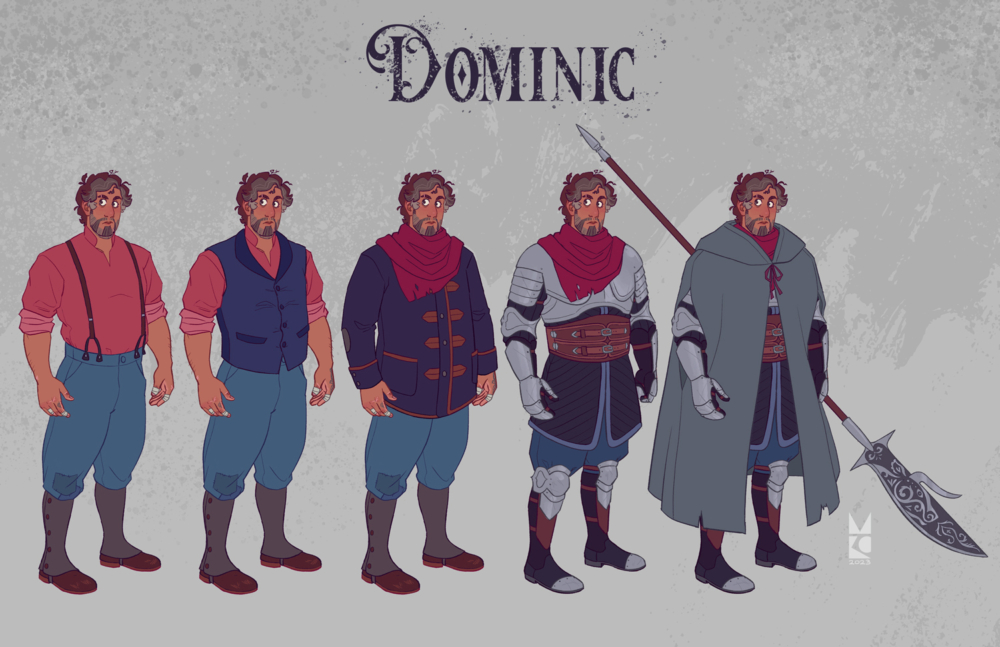 Dominic | Fighter | wardrobe