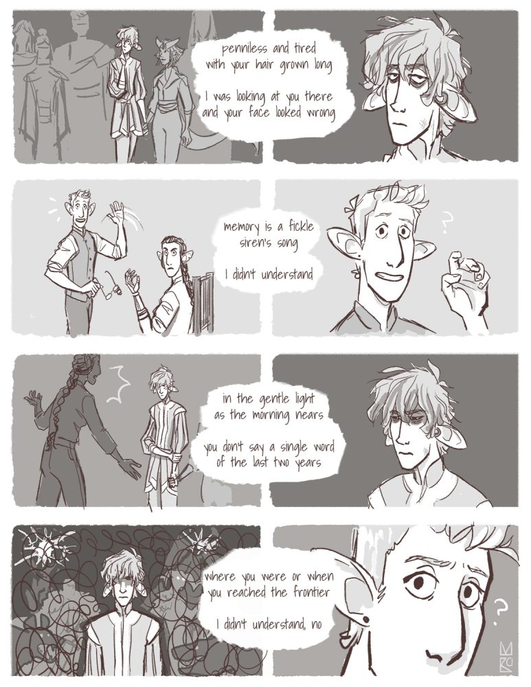 He Doesn't Know Why | page 1